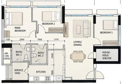 Blk 419B Waterfront II @ Northshore (Punggol), HDB 4 Rooms #617698901